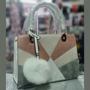 Bolso pompon Blanco