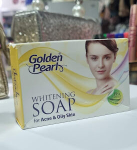 pastilla de jabon para la cara golden pearl